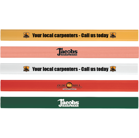  - Carpenters Pencils - Unprinted sample  - PG Promotional Items
