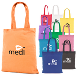 promotional cotton bags, printed cotton bags, branded cotton bags, branded coloured bags, printed coloured bags