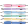 Low cost promotional pens - Curvy Pastel Pens  - PG Promotional Items