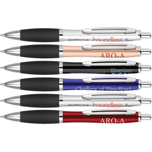 Metal Pens - Metal Curvy Pens  - PG Promotional Items