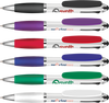 Multifunction Pens - Curvy Tricolour Stylus Pens  - PG Promotional Items