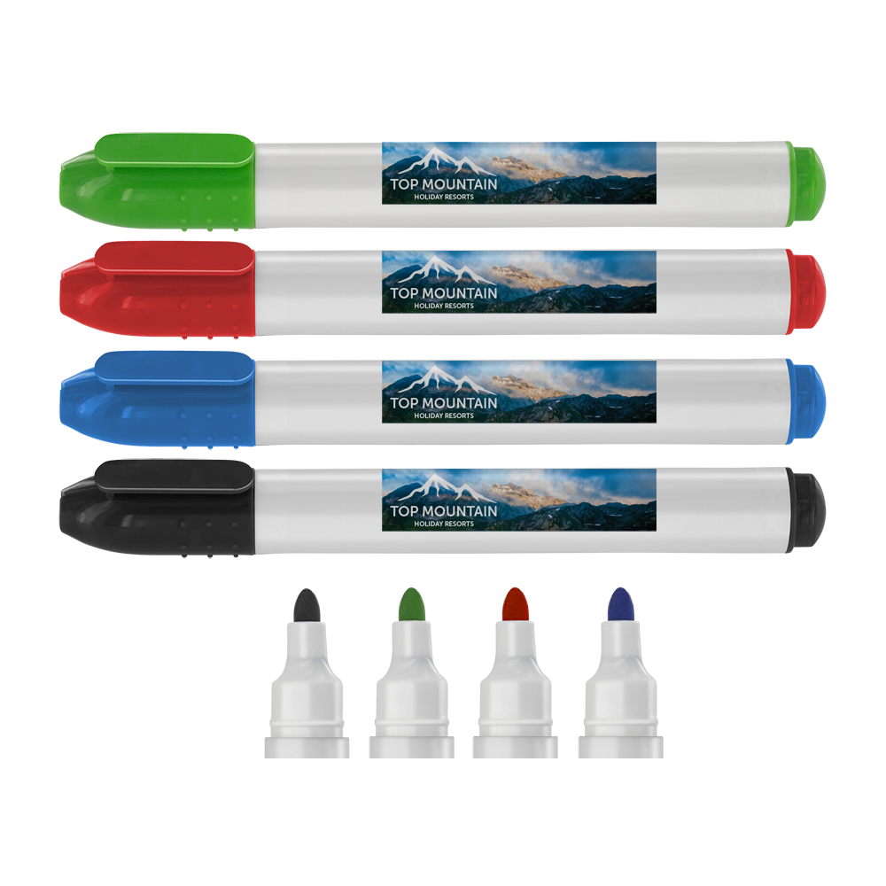 Low cost promotional pens - Dry Wipe Marker Pro Pens  - PG Promotional Items