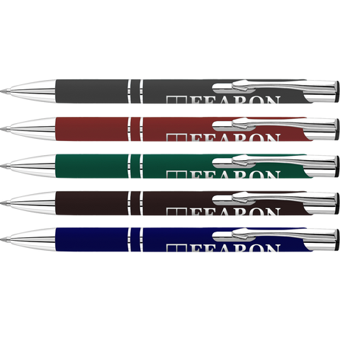  - Electra Soft Touch Ballpens DK - Unprinted sample  - PG Promotional Items