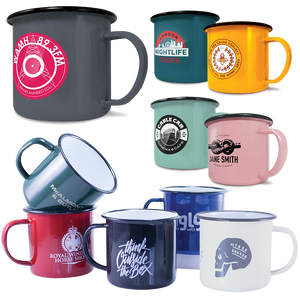 Ceramic Mugs - Printed Enamel Mugs 10oz  - PG Promotional Items