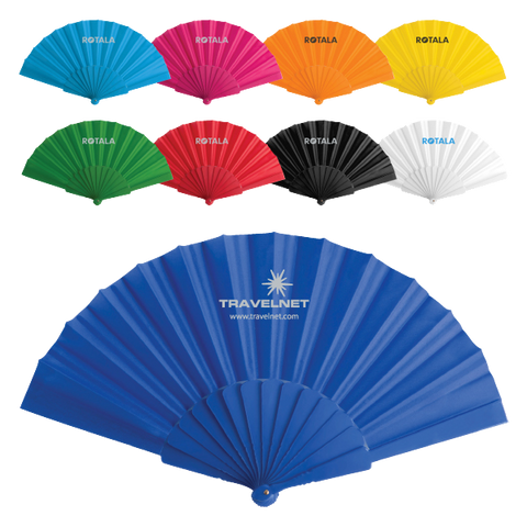  - Concertina Hand Fans - Unprinted sample  - PG Promotional Items