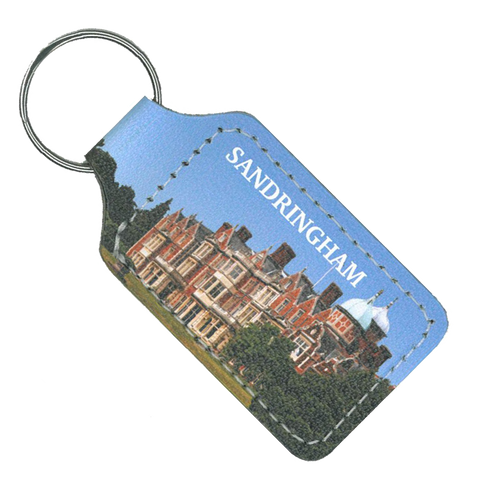 Promotional Leather Keyrings - Digital Leather Keyrings - Square  - PG Promotional Items