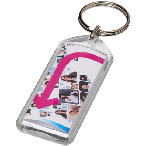 printed lozenge keyrings