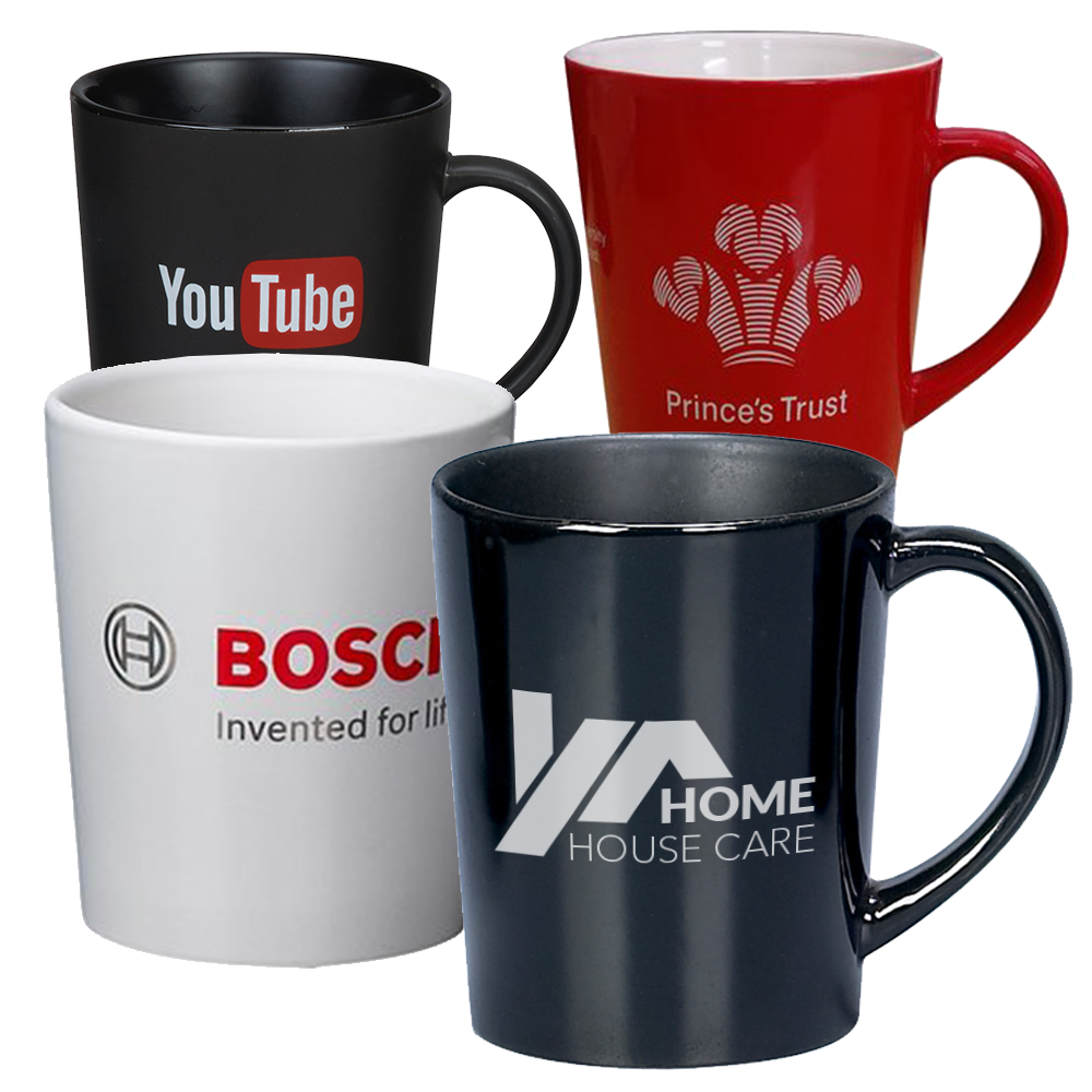 printed metro mugs, promotional metro mugs
