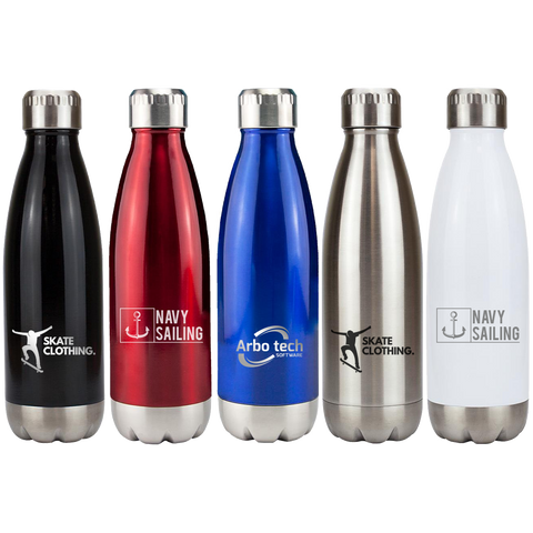 printed miami vacuum flasks, promotional vacuum flasks, PG promotional items