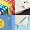 Notepads & Paper - A5 Soft Mood Notebooks - FSC Approved  - PG Promotional Items