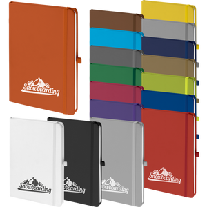 Notepads & Paper - A5 Soft Mood Notebooks - FSC Approved  - PG Promotional Items