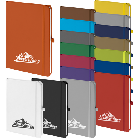 Notepads & Paper - A5 Soft Mood Notebooks - FSC Approved  - PG Promotional Items