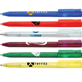 Low cost promotional pens - Saver Oasis Frost Pens  - PG Promotional Items
