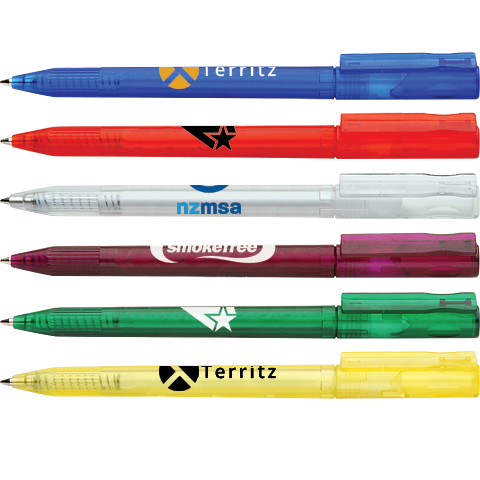  - Saver Oasis Frost Pens - Unprinted sample  - PG Promotional Items