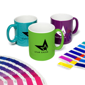 Ceramic Mugs - Pantone Matched Cambridge Mugs  - Colour Coat Mugs,  PG Promotional Items