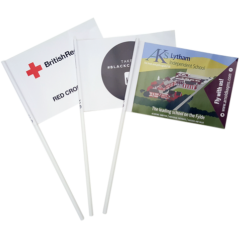  - Printed Paper Flags - Unprinted sample  - PG Promotional Items