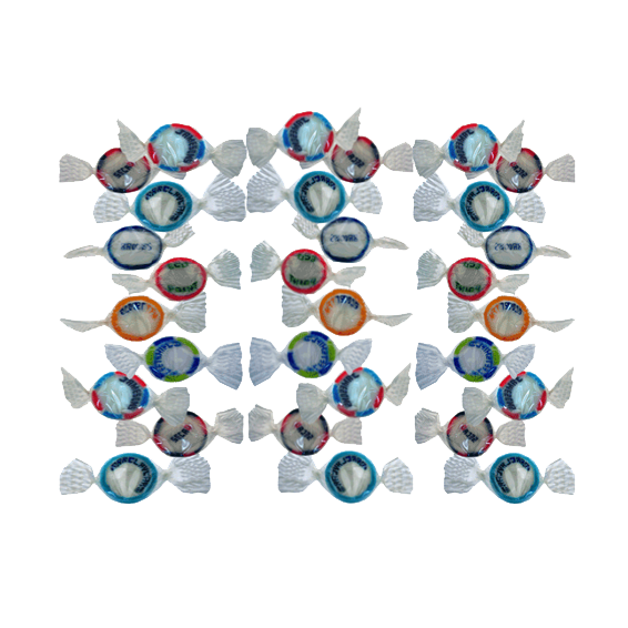 Individual Rock Sweets - Unprinted sample