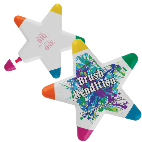  - Star Highlighters - Unprinted sample  - PG Promotional Items