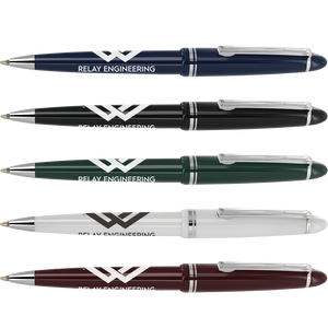 Low cost promotional pens - Study Pens - Chrome  - PG Promotional Items