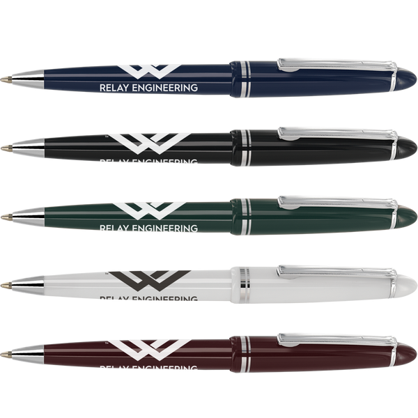 Study Pens - Chrome - Unprinted sample