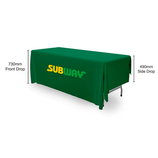 Trestle Tablecloth 4ft - 8ft - Unprinted Sample