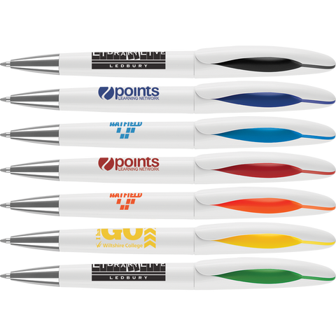 Low cost promotional pens - Wave Pens  - PG Promotional Items