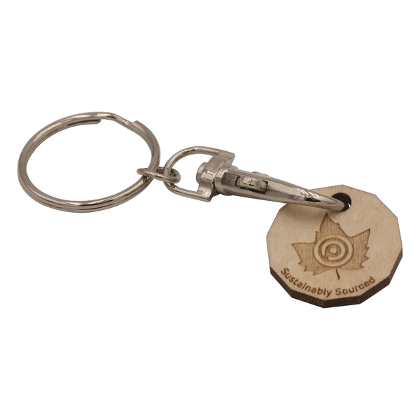 Wooden Trolley Coins - Unprinted Sample