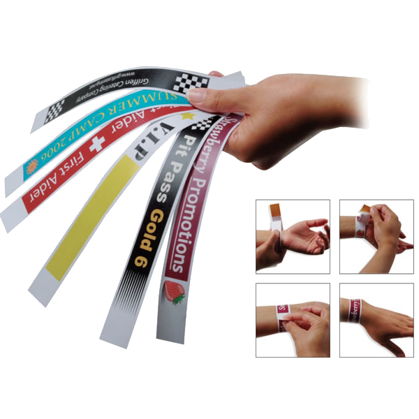 Event Wristbands - Unprinted sample