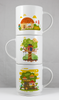  - Stacking Mugs - Unprinted sample  - PG Promotional Items