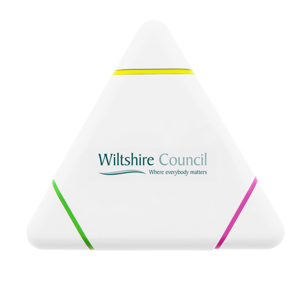 Highlighters - Triangle Highlighters - 48 hour  - PG Promotional Items