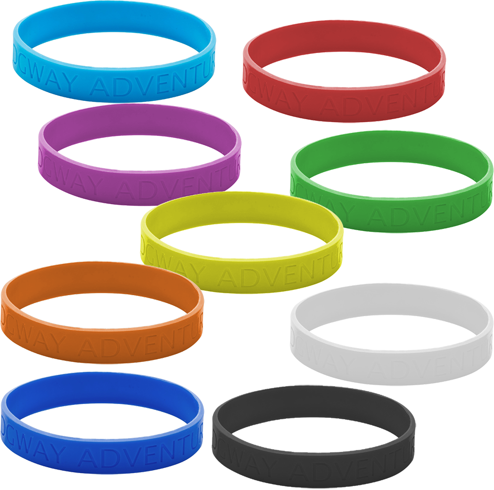 Wristbands - Debossed Wristbands  - PG Promotional Items