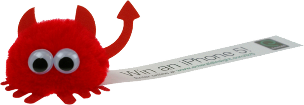 Devil Logobugs - Unprinted sample