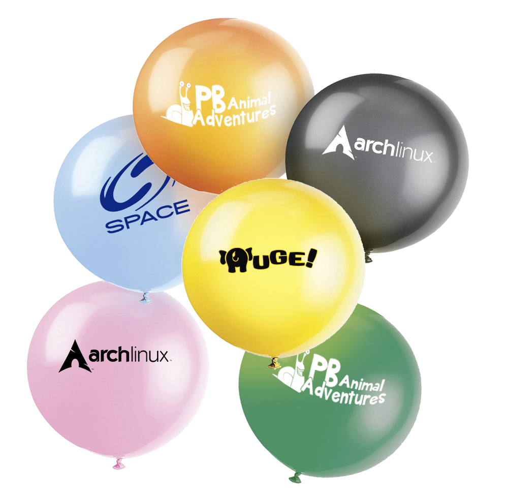 Balloons - Giant 36" Balloons  - PG Promotional Items