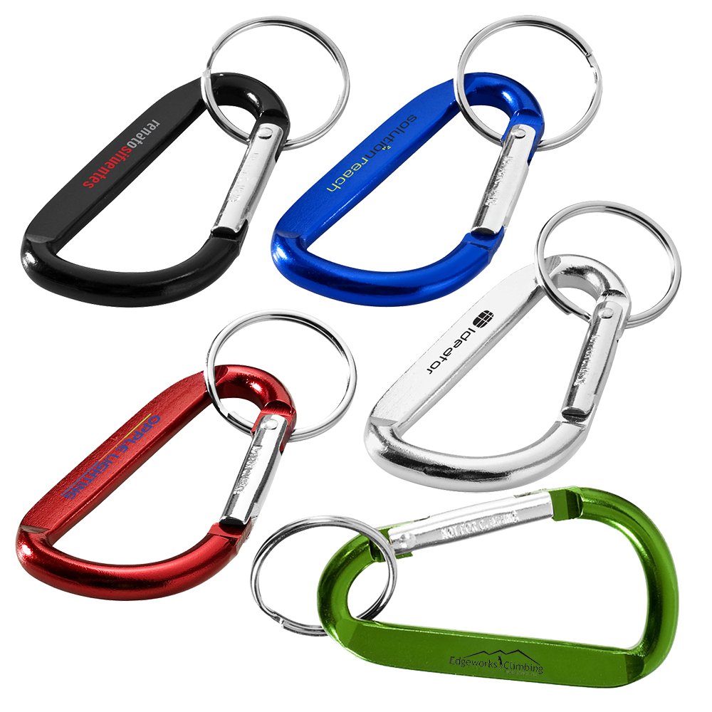 Metal Keyrings - Timor Carabiner Keyrings  - PG Promotional Items