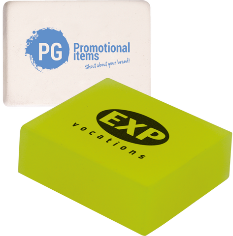  - Chunky Erasers - Unprinted sample  - PG Promotional Items