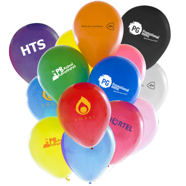 12" Latex Balloons - BOTH SIDES