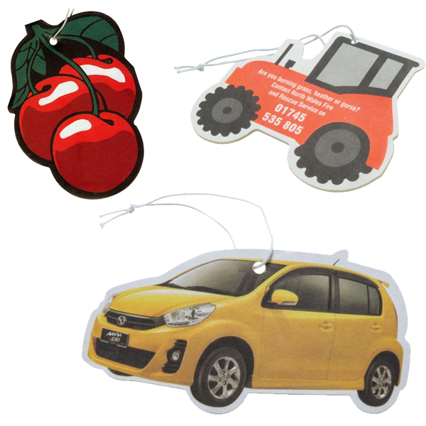 Bespoke Air Fresheners - Unprinted sample