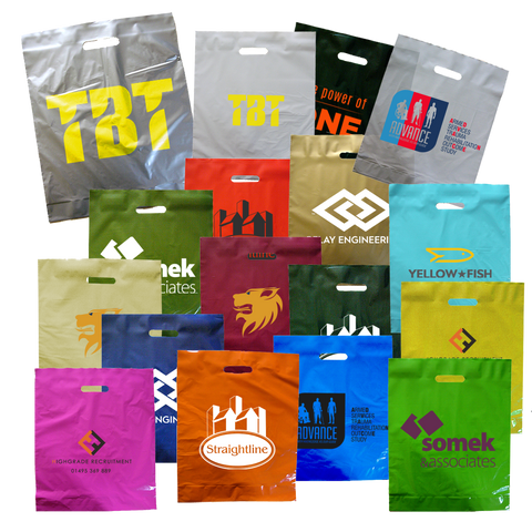  - 18" Duty Plastic Carriers - Unprinted sample  - PG Promotional Items