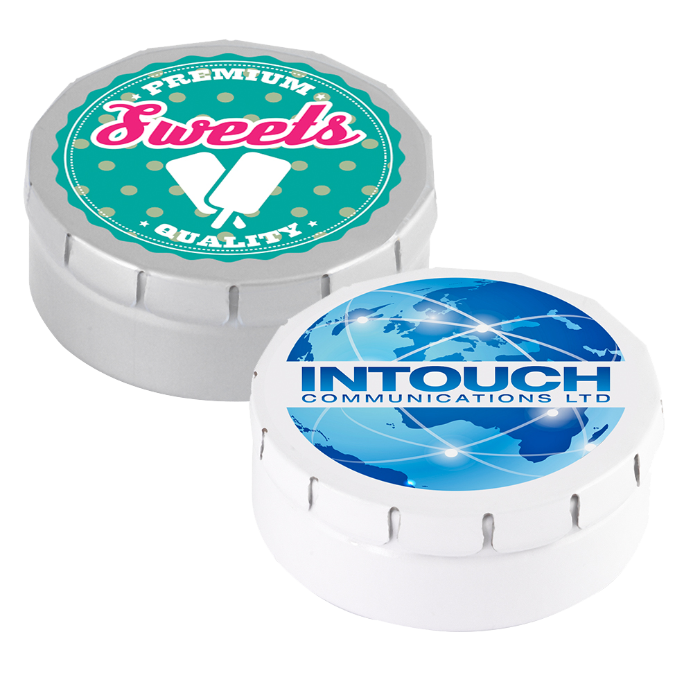 Clickable Mints 250 x Branded Click Clack Mints Tins | Promotional Click Clack Mints ...