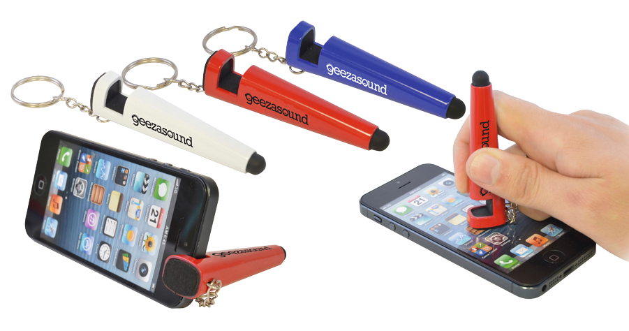 Phone & Tablet - Cone Stylus & Holder  - PG Promotional Items