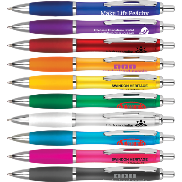 Frosted Curvy Pens