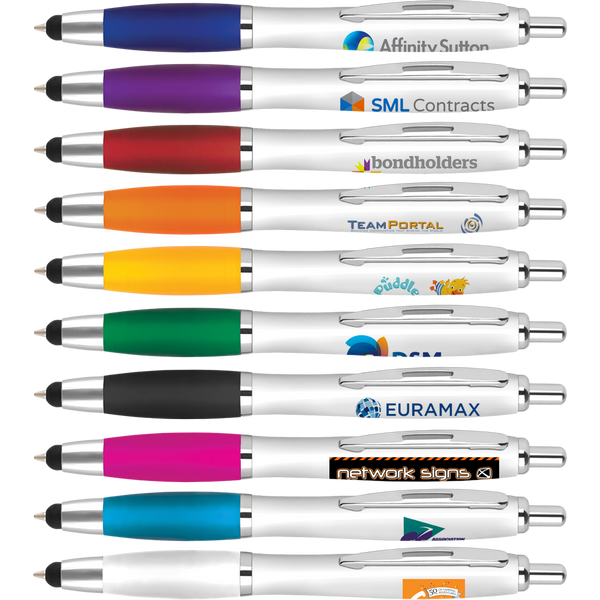 Digital Curvy Touch Pens - Unprinted sample