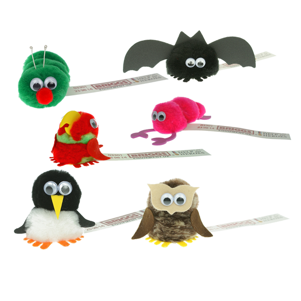 Deluxe Animal Bugs - Unprinted sample