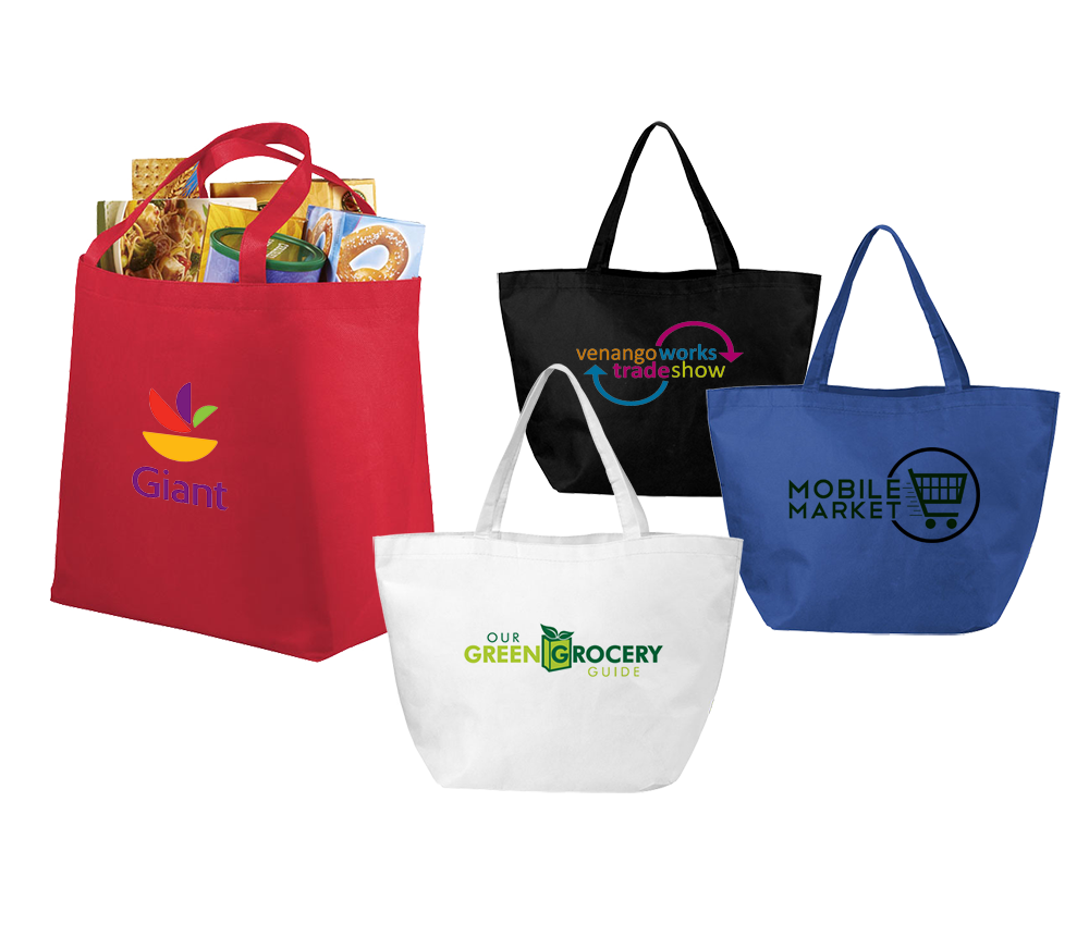 Totes & Shoppers - Handy Carry Totes  - PG Promotional Items