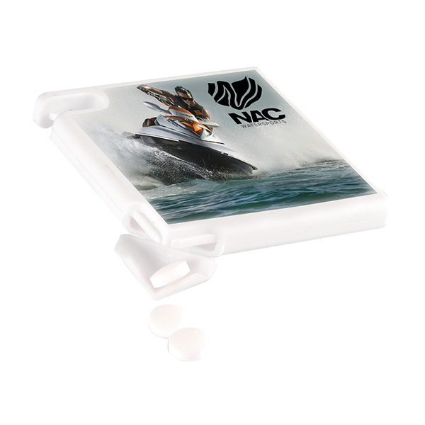 Square Mint Key Fobs - Unprinted sample