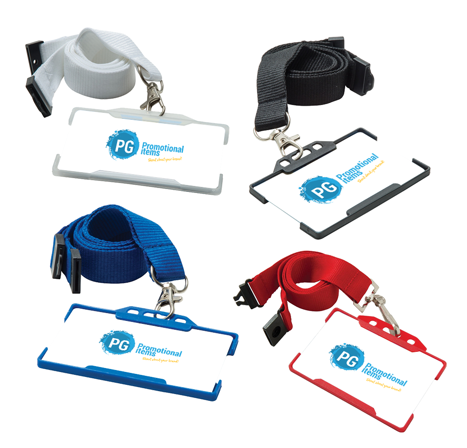 Lanyards - Rigid Card Holders  - PG Promotional Items