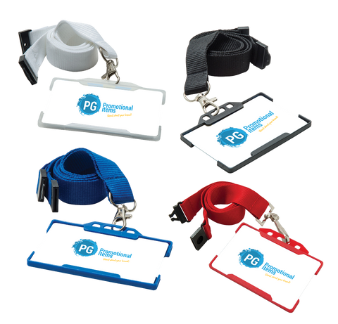 Lanyards - Rigid Card Holders  - PG Promotional Items
