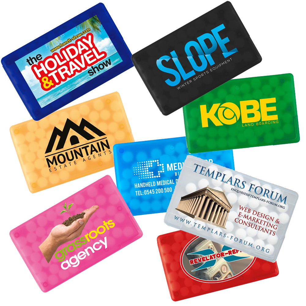 Sweets & Mints - Mint Credit Cards  - PG Promotional Items