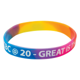 Wristbands - Multicoloured Printed Wristbands  - PG Promotional Items
