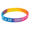 Wristbands - Multicoloured Printed Wristbands  - PG Promotional Items